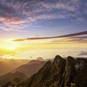 Nascer do Sol na Pedra da Macela